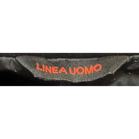 Linea Uomo Modern Fit Men's Blazer Jacket Wool Black Size 44R 38" Waist (READ) - Picture 15 of 16